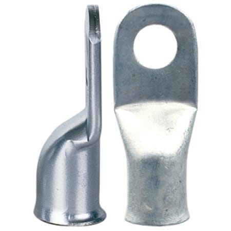 Max Battery Lug, 90 Degree, 4 GA, 3/8", Tin Plated Copper, PK2 5952-2002F